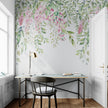 GE5120 Lush Wisteria Endless Mural (3) 26in wide panels x 108in Height Pink Green