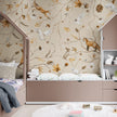 GDSE3140 Playful Forest Wallpaper Premium Peel and Stick Material 26in Wide x 6ft, 9 ft, 12ft, Beige