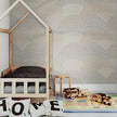 GE0001 Radial Escape Grace & Gardenia Endless Mural Beige