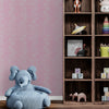 GW6003 Curvy Bristles Grace and Gardenia Strokes Pink Wallpaper Panel