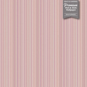 GP6004 Barcode Stripe Wallpaper Panels in Winter Cappuccino Brown