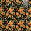 GDSL5032 Peaches Premium Peel and Stick Wallpaper Panel 26 inch Wide in Orange Green Black