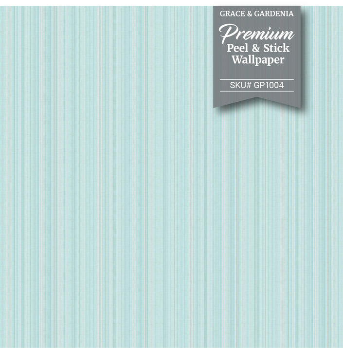 GP6002 Barcode Stripe Wallpaper Panels in Champagne Pink