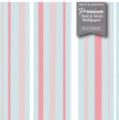 GW6080 Tousled Stripe Wallpaper Roll 20.5 inch Wide x 18 ft. Long in Pink and Blue