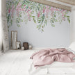 GE5120 Lush Wisteria Endless Mural (3) 26in wide panels x 108in Height Pink Green