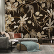 GDSE3158 Playful Monkey Vintage Black