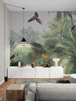 GDSE3031 Canopy Jungle Wallpaper Mural, Premium Peel and Stick Material 26in Wide x 9 ft. Multi-colored
