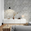 GP5060 Urban Daisy Wallpaper Panels in Off-White and Stone Gray