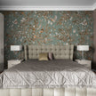 GDSE3180 Playful Robin Wallpaper Premium Peel and Stick Material 26in Wide x 6ft, 9 ft, 12ft, Vintage Green