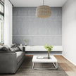 GDP5001 Accelerated Growth Premium Peel and Stick Wallpaper Panel 6 Ft High x 26 Wide in Soft Gray
