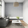 GDP5001 Accelerated Growth Premium Peel and Stick Wallpaper Panel 6 Ft High x 26 Wide in Soft Gray