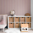 GP6002 Barcode Stripe Wallpaper Panels in Champagne Pink