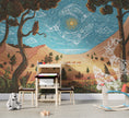 GDSE3740 Spirit Night Wallpaper Mural Premium Peel and Stick Material 26in Wide x 9 ft. Blue Brown
