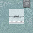 GE0003 Radial Escape Endless Murals Teal