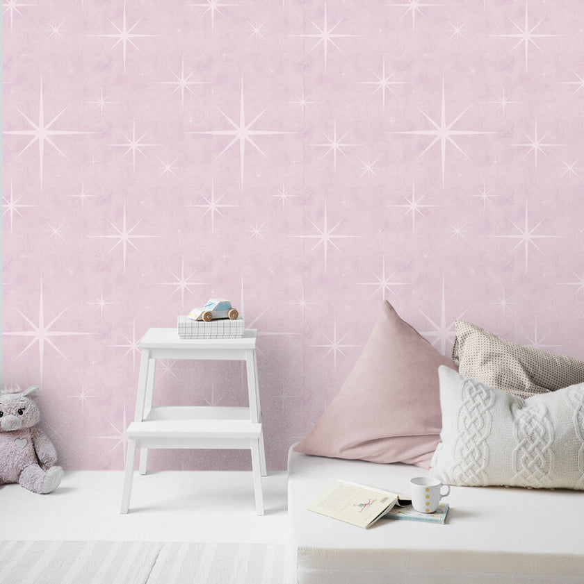 GP0030 Nova Wallpaper Panels in Soft Pink