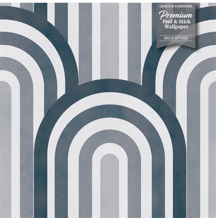 GP1030 Narrow Retro Arches Wallpaper Panels