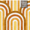 GP1031 Arches Wallpaper Panels in Golden Ochre Brown