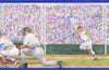 Waverly 5805005 Baseball Wallpaper Border, Blue