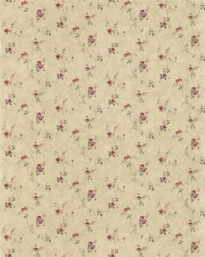 Patton PP27815 Leaf Floral Trail Wallpaper, Beige