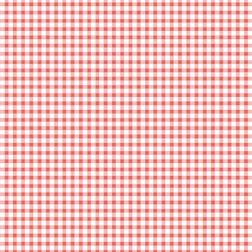 Norwall KC28552 Small Check Wallpaper, Red