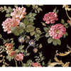 Kathy Ireland Home GE58398 Villa Tapestry Wallpaper, Black