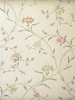 Georgetown Designs PS3890 Floral Vine Wallpaper, White Pink