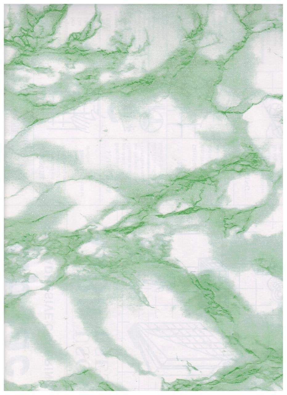 Interior Place 266 Marble Contact Paper, Emerald