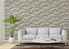 SV5450 Tan Brick Wallpaper Peel & Stick Tan / Gray / Light Brown