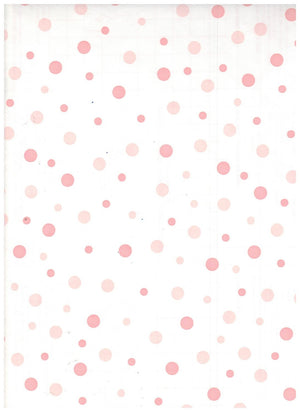 Kittrich Corporation 09F-C9T73-01 Petite Pink Polka Dots Contact Paper, Pink