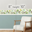 GB20021 Butterflies and Tropical Plants Peel and Stick Wallpaper Border 10