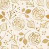 GW5291 Watercolor Beige Gold Abstract Floral Peel & Stick Wallpaper Roll 20.5in W x 18ft L