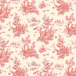 Norwall Wallcoverings AB27657 Abby Rose 3 Toile Wallpaper Red/Ochre