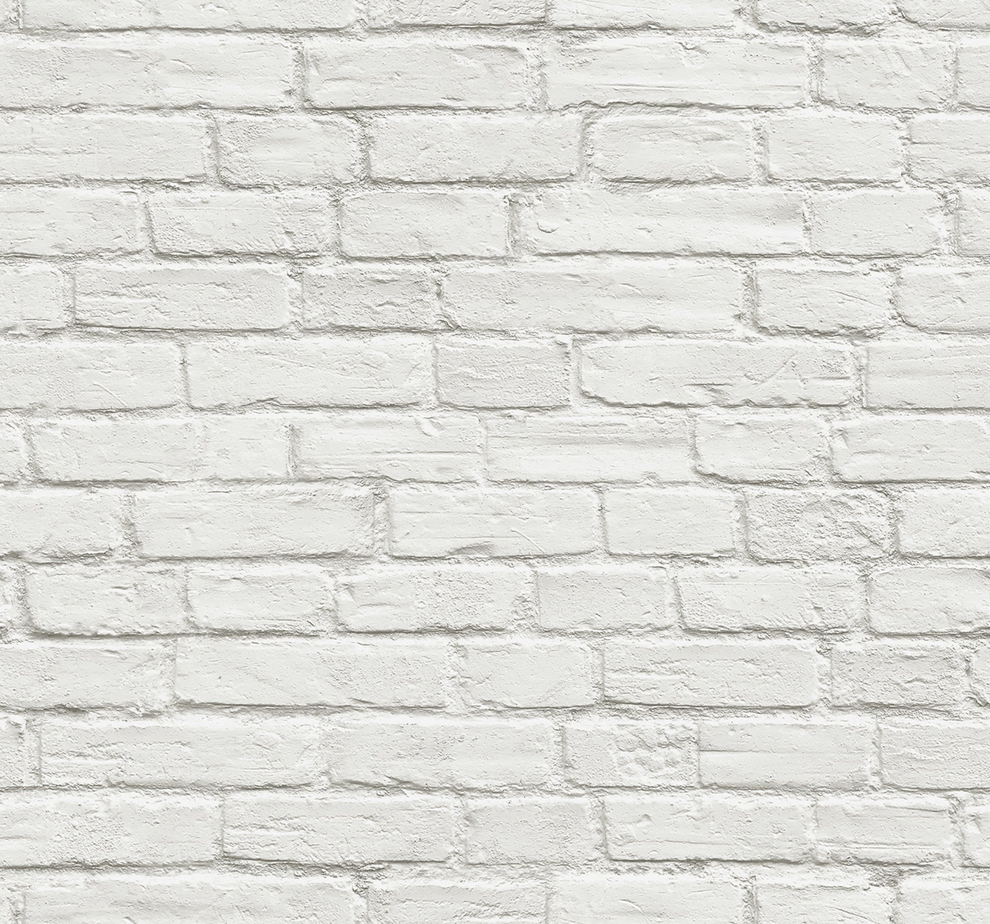 Vintage Whitewashed Brick GW1001 Peel & Stick Wallpaper Realistic Look Printed in USA on Self Adhesive Smooth Vinyl