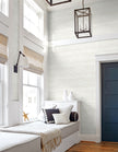 GW1002 White Shiplap Peel & Stick Wallpaper 20.5 in. x 18 ft. = 30.75 sq.ft