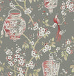 Mirabelle Serenity Red Lanterns Wallpaper