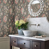 Mirabelle Serenity Red Lanterns Wallpaper