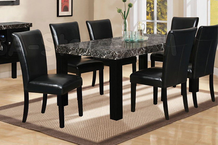 GW0001C Black Marble Peel & Stick Adhesive Removable 17.7 inch wide roll x 16.5 Ft long, covers 24 Square Feet.