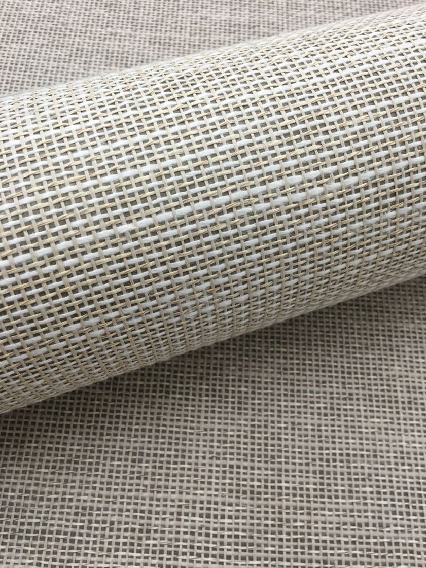 York Wallcoverings Bohemian Luxe BO6612 Paper and Thread Weave Wallpaper Beige