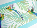 GB20011 Hummingbirds and Tropical Plants Peel and Stick Wallpaper Border 10