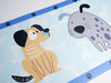 GB90091 Cartoon Dogs Bones & Paws Peel and Stick Wallpaper Border 10