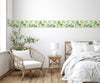 GB20021 Butterflies and Tropical Plants Peel and Stick Wallpaper Border 10