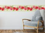 GB20031 Hibiscus and Butterfly Peel and Stick Wallpaper Border 10