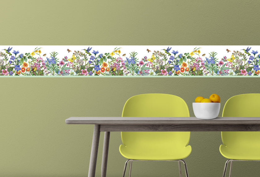 GB50071 Living Garden Peel and Stick Wallpaper Border 10