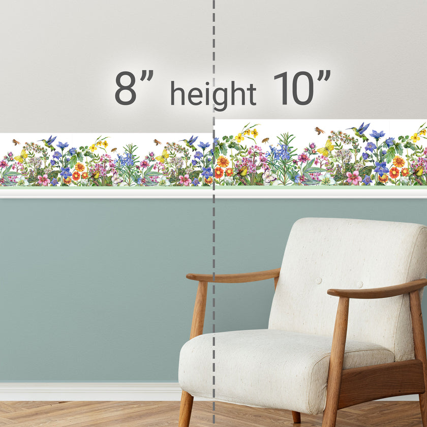 GB50072 Living Garden Peel and Stick Wallpaper Border 10,