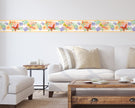 GB50081 Floral Butterfly Watercolor Peel and Stick Wallpaper Border 10