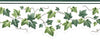 Patton GH74104B Leaf Trail Wallpaper Border, Green