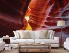 Grand Canyon Wallpaper Mural, Premium Peel and Stick Material, Wall Decoration For Living room, Bedrooms and Offices, Orange, Beige, Gray