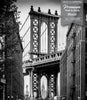 GM0040 Grace & Gardenia Manhattan Bridge Premium Peel and Stick Mural 8.67ft. wide x 10ft. height, Black White Gray