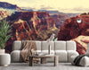 GM0240 Grand Canyon Wallpaper Mural, Premium Peel and Stick Material, Wall Decoration For Livingroom, Bedrooms and Offices, Orange, Beige, Gray