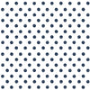 GN0041 Hand Drawn Polka Dots Fine Wallpaper Roll size 26 inch Wide x 27 ft. Long, Navy Blue